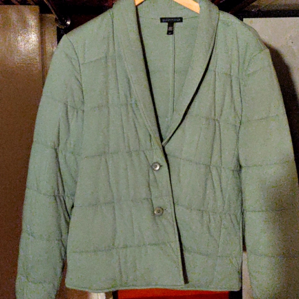 Eileen Fisher quilted jacket